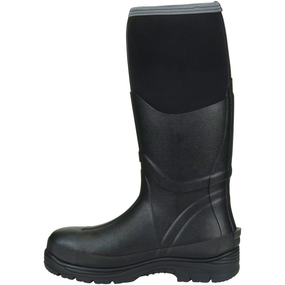 Carolina CA2200 Mens 16" Puncture Safety Toe Work Boots Black Back View