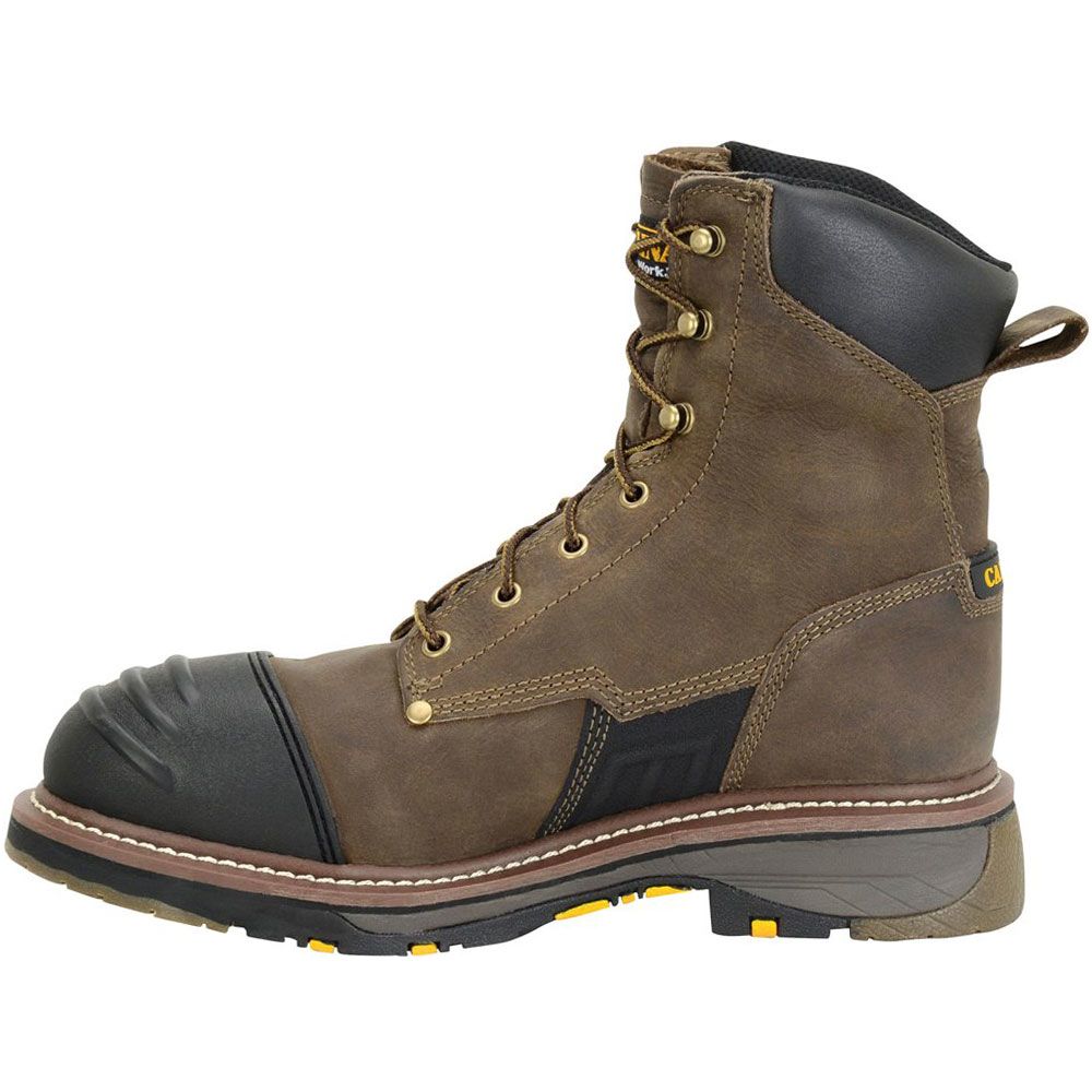 Carolina Ca2559 Composite Toe Work Boots - Mens Dark Brown Back View