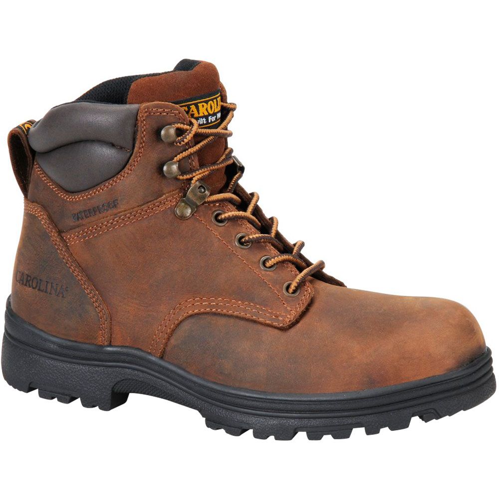 Carolina CA3026 Non-Safety Toe Work Boots - Mens Dark Brown