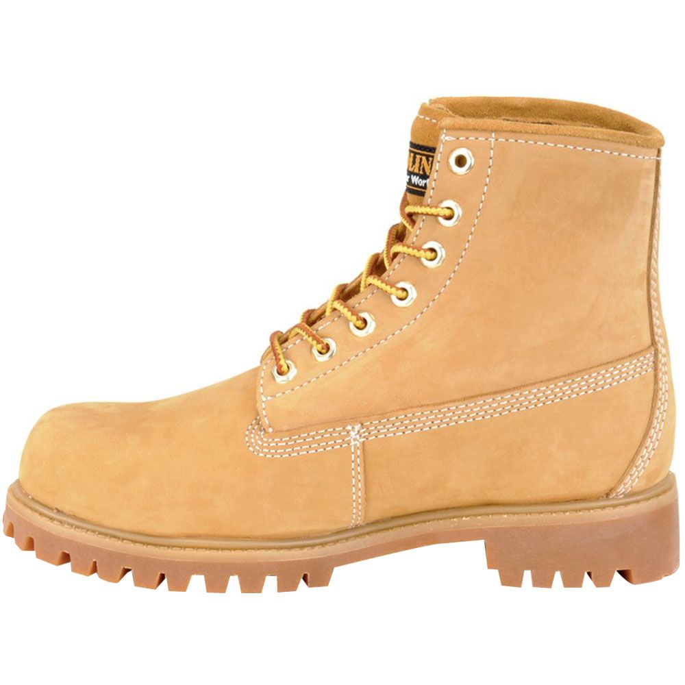 Carolina CA3045 Non-Safety Toe Work Boots - Mens Light Beige Back View