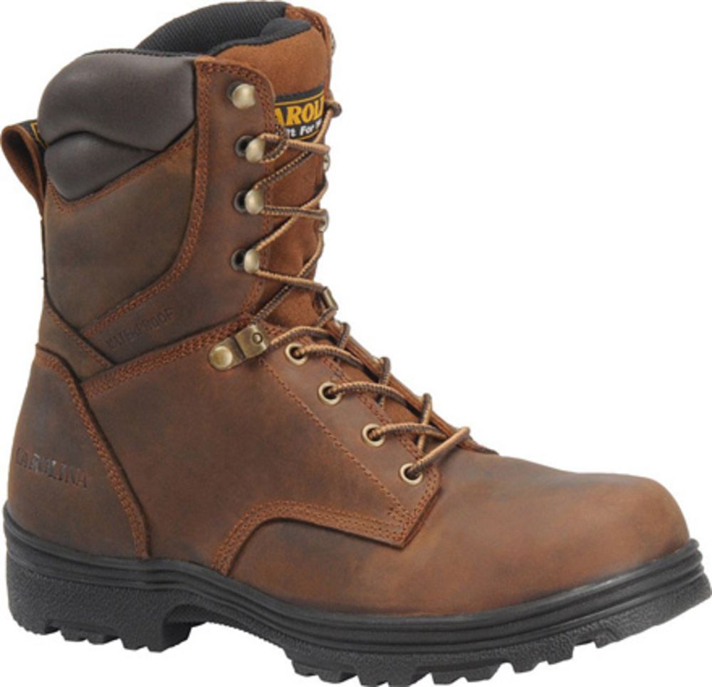 'Carolina CA3524 Steel Toe Work Boots - Mens Dark Brown