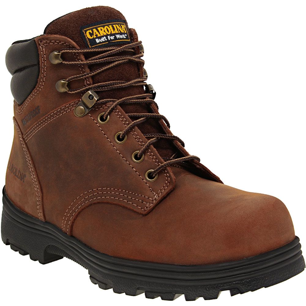 Carolina CA3526 Steel Toe Work Boots - Mens Dark Brown