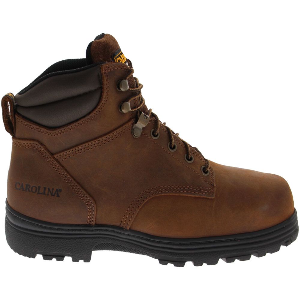 'Carolina CA3527 Broad Toe Work Boots - Mens Brown