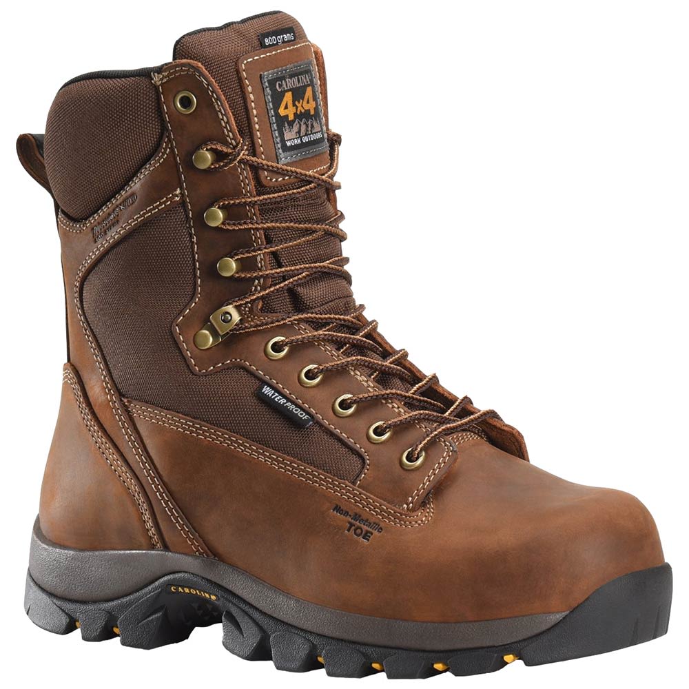 Carolina CA4515 Composite Toe Work Boots - Mens Dark Brown