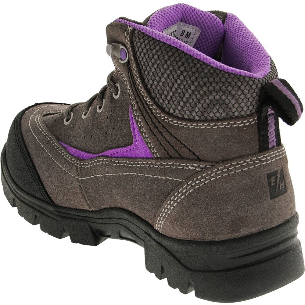 Carolina Ca4532 Composite Toe Work Boots - Womens Grey Back View