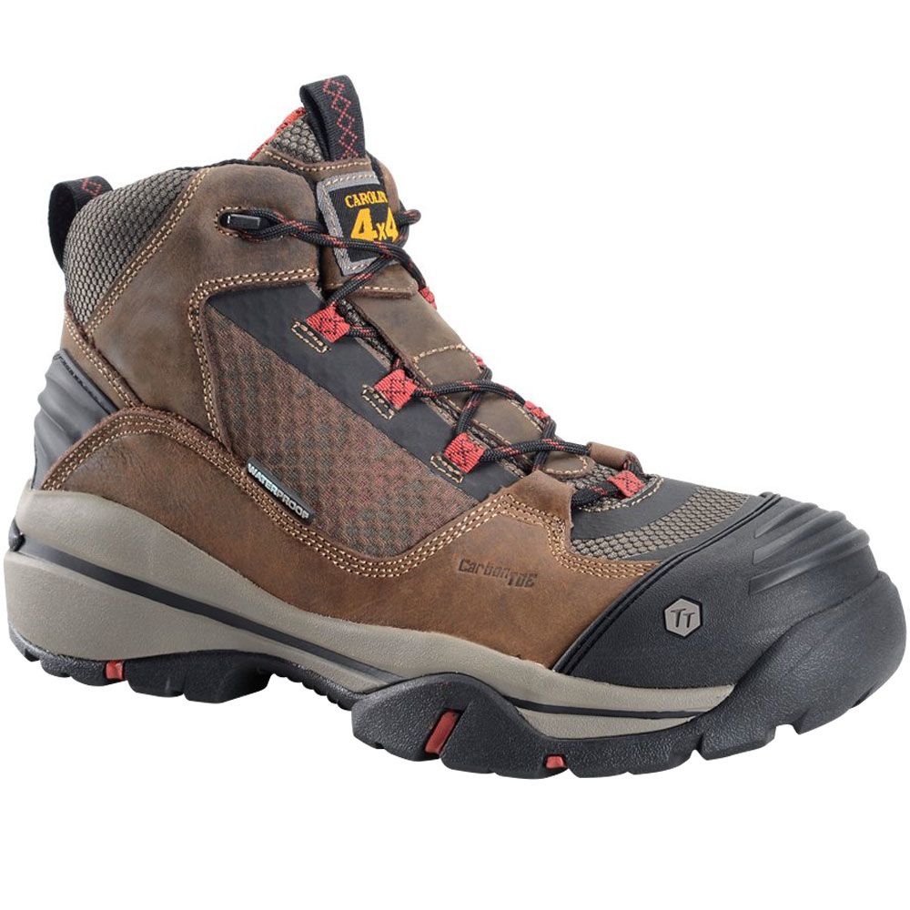 Carolina CA4551 Composite Toe Work Boots - Mens Dark Brown