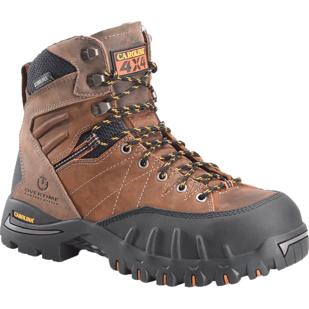 Carolina Ca4558 Composite Toe Work Boots - Mens Dark Brown