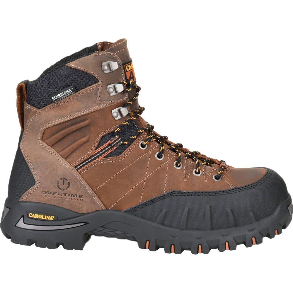 'Carolina Ca4558 Composite Toe Work Boots - Mens Dark Brown