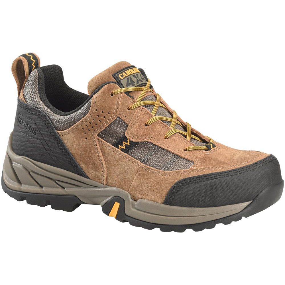 Carolina CA4562 Mens 5" Aerogrip Safety Toe Work Shoes Dark Brown