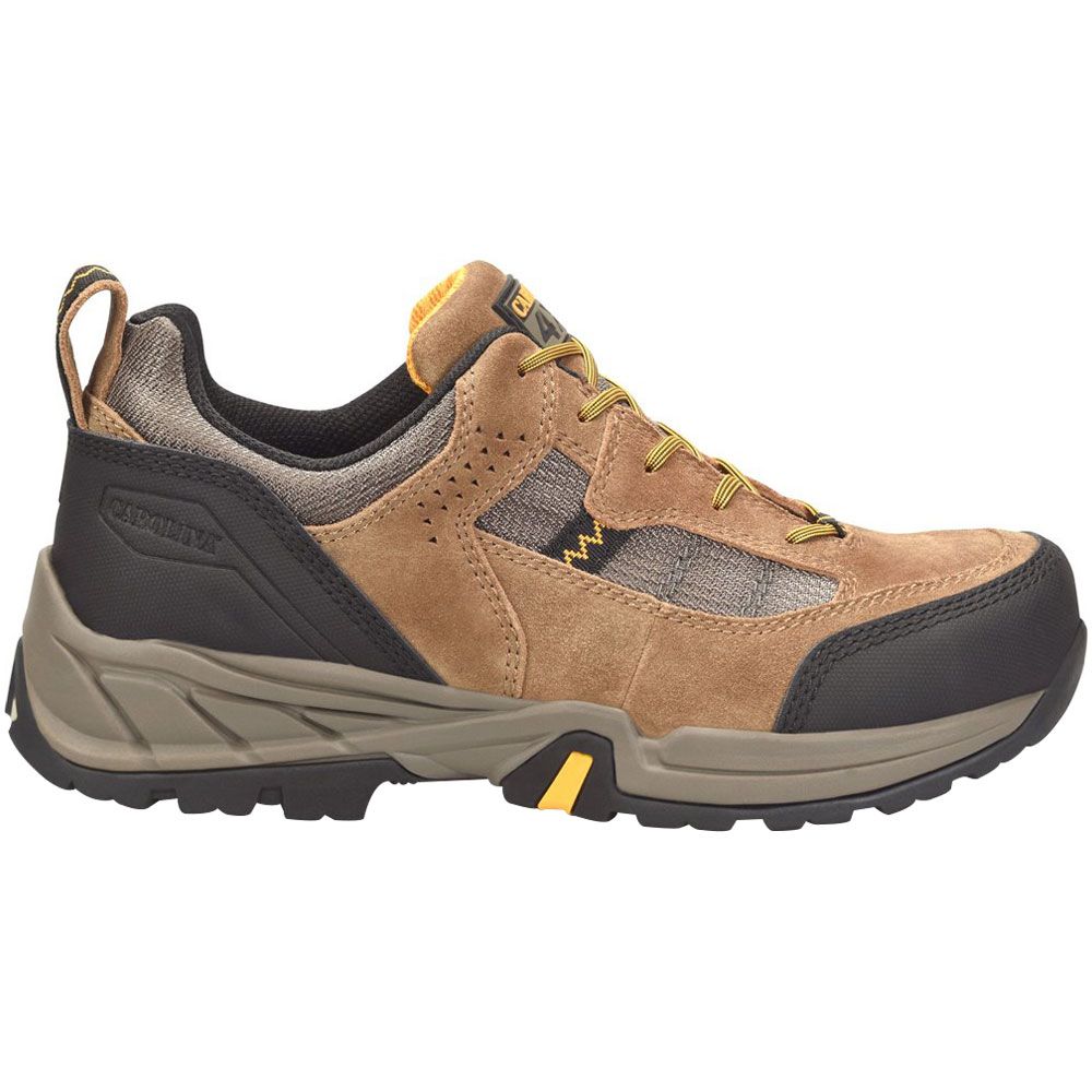 'Carolina CA4562 Mens 5" Aerogrip Safety Toe Work Shoes Dark Brown