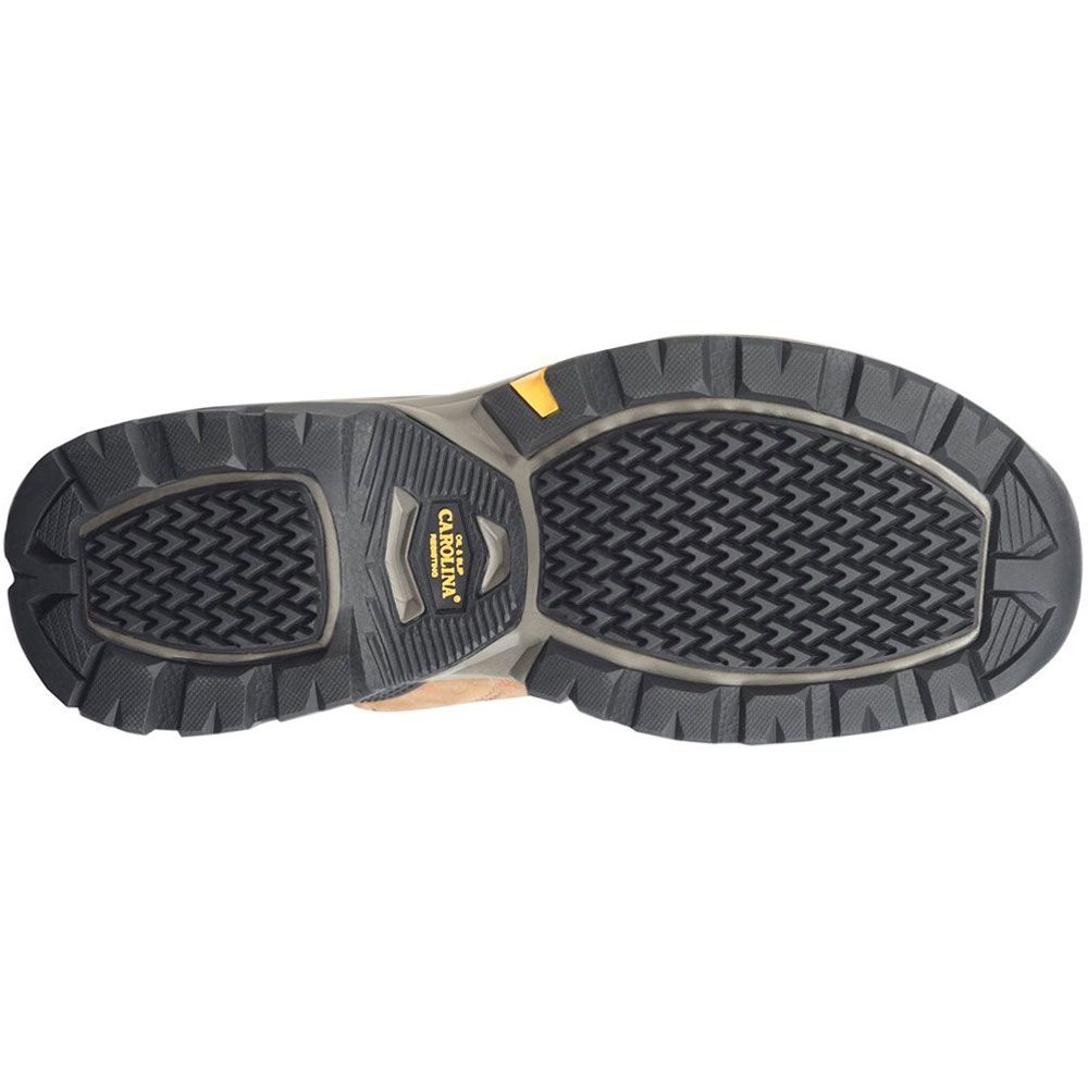Carolina CA4562 Mens 5" Aerogrip Safety Toe Work Shoes Dark Brown Sole View