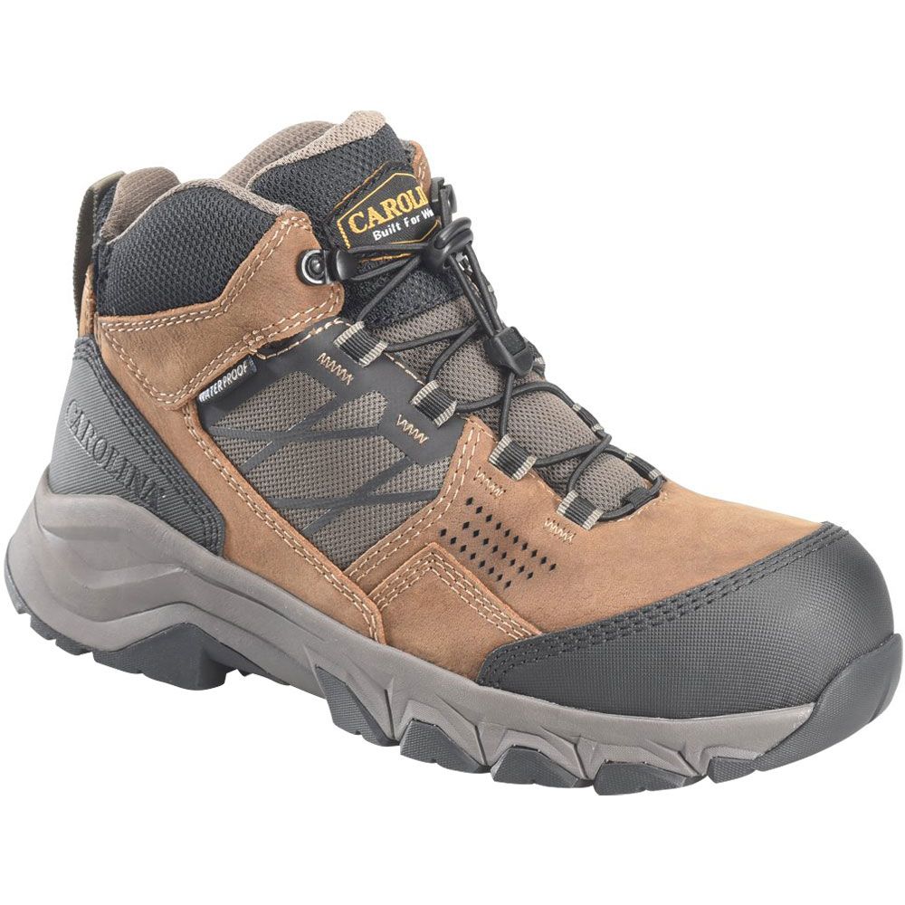 Carolina Ca5053 Non-Safety Toe Work Boots - Mens Dark Brown