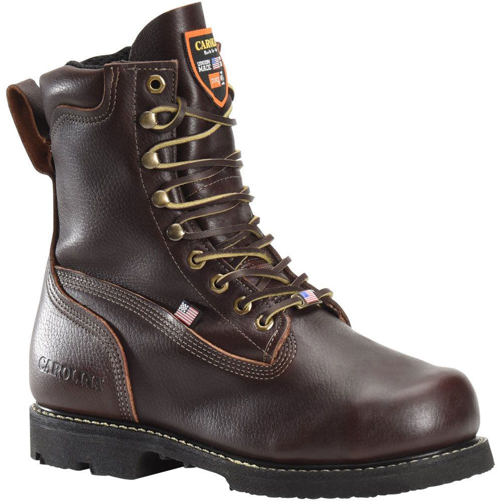 Carolina Ca518 Safety Toe Work Boots - Mens Dark Brown
