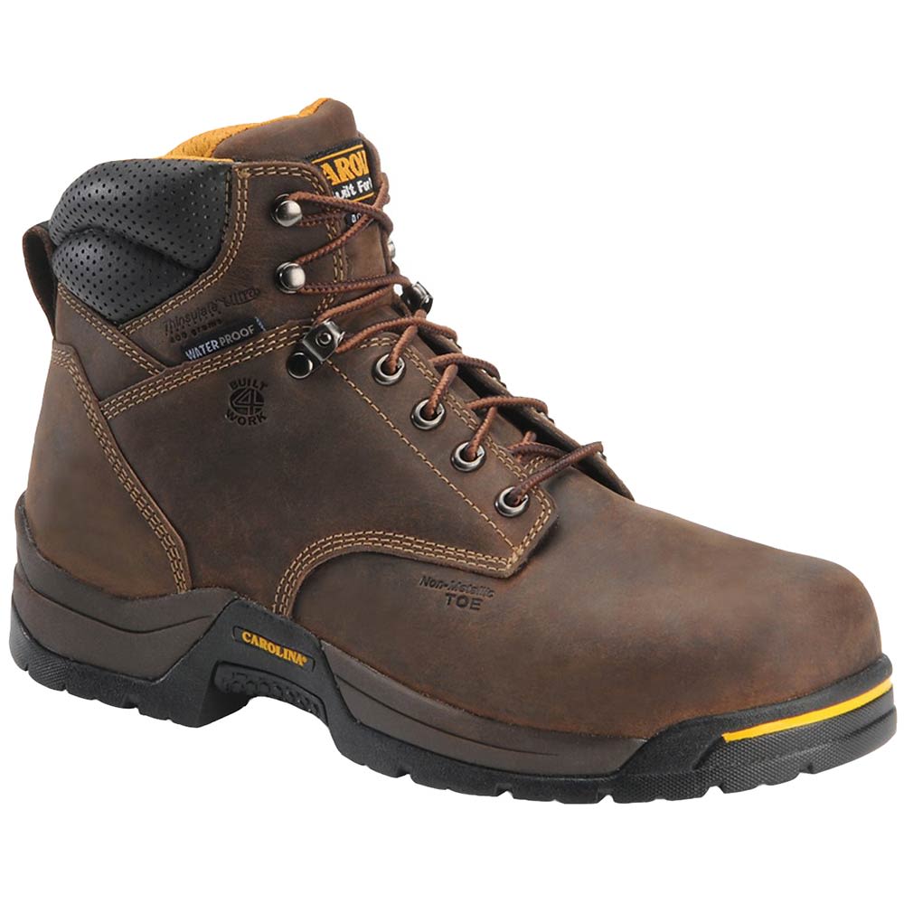 Carolina CA5521 Composite Toe Work Boots - Mens Dark Brown