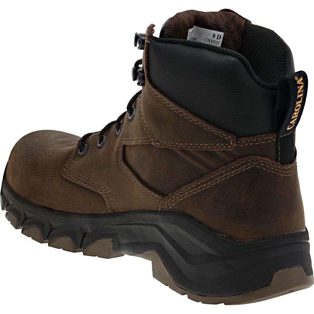 Carolina Subframe SD Composite Toe Work Boots - Mens Brown Back View