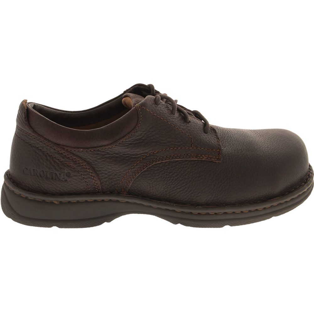 Carolina Ca5560 Safety Toe Work Shoes - Mens Brown Side View