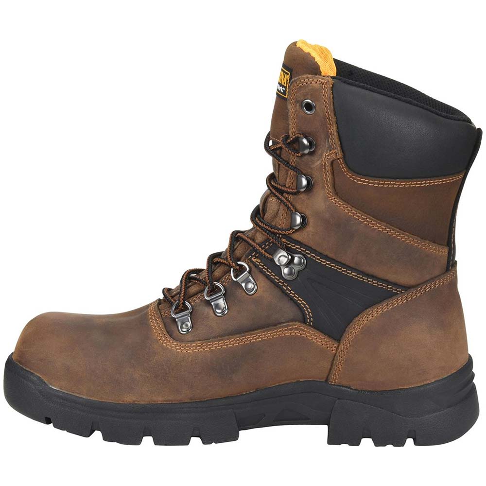 Carolina Ca5589 Composite Toe Work Boots - Mens Dark Brown Back View