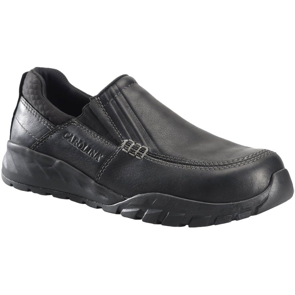 Carolina Force Slip On Composite Toe Work Shoes - Mens Black
