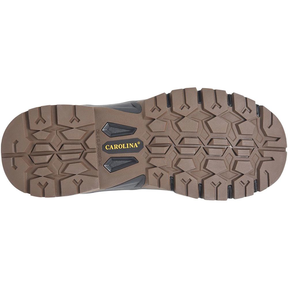Carolina Ca5678 Composite Toe Work Boots - Womens Dark Brown Sole View