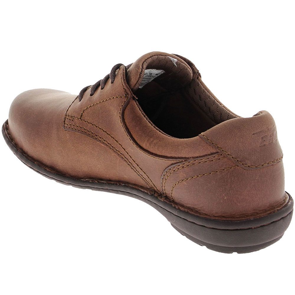 Carolina Ca5680 Safety Toe Work Shoes - Womens Brown Back View