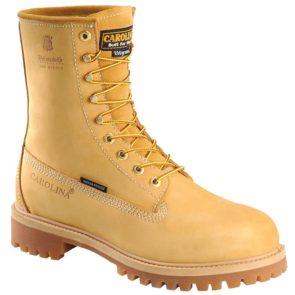 Carolina CA7145 Non-Safety Toe Work Boots - Mens Light Beige