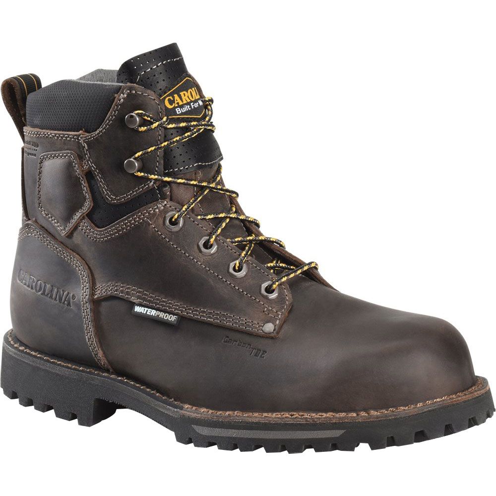 Carolina Ca7538 Composite Toe Work Boots - Mens Gray Black