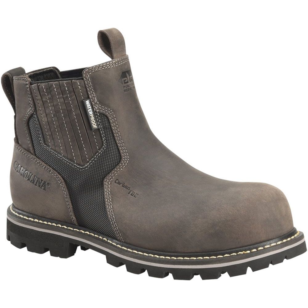Carolina CA 7541 Mens 6" Wp Carbon Comp Toe Work Boots Gray Black