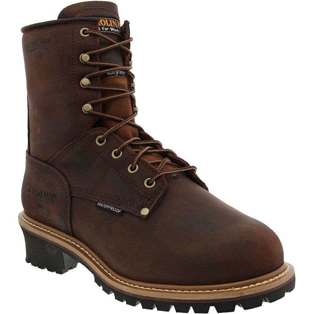Carolina CA7821 Steel Toe Work Boots - Mens Dark Brown