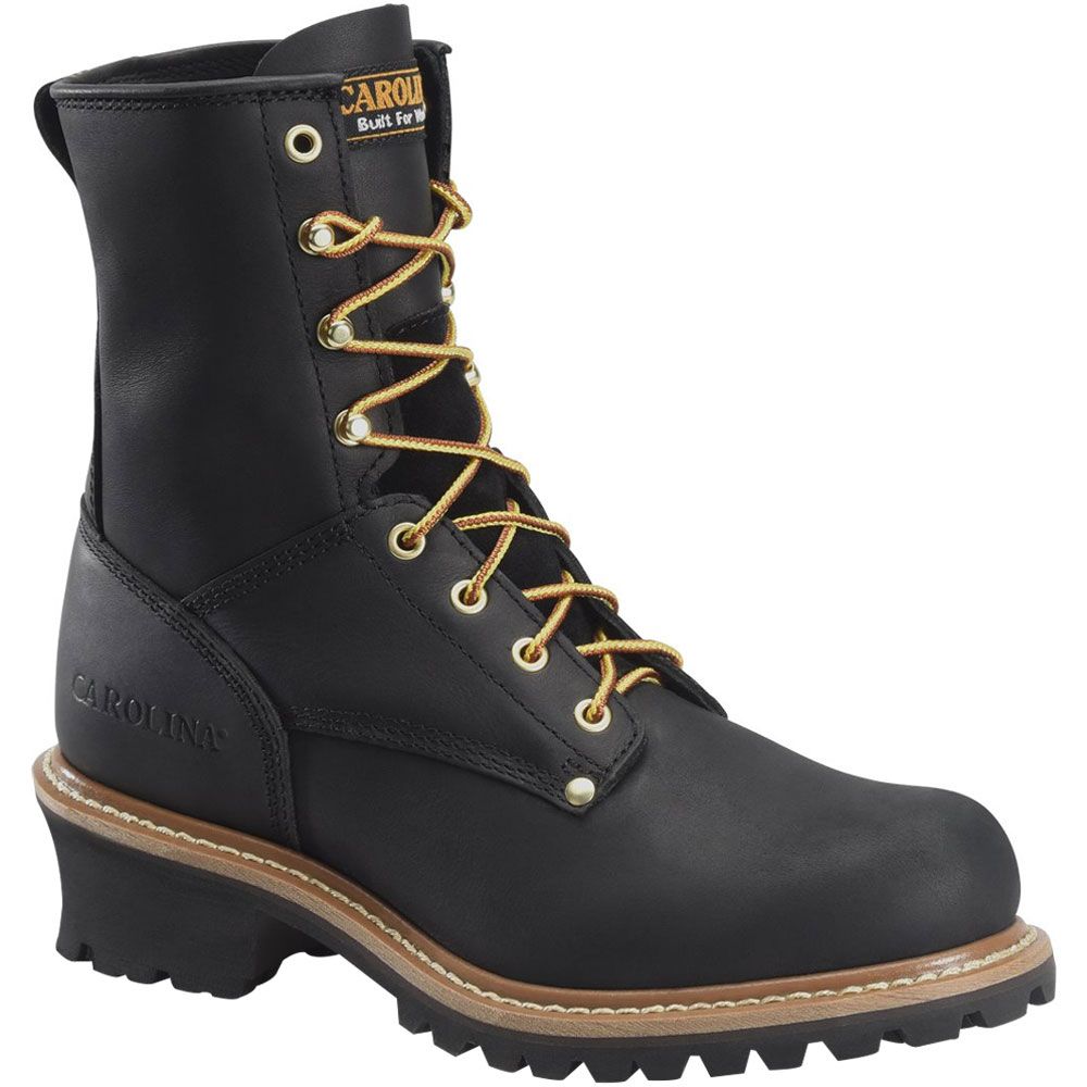 Carolina CA825 Non-Safety Toe Work Boots - Mens Black