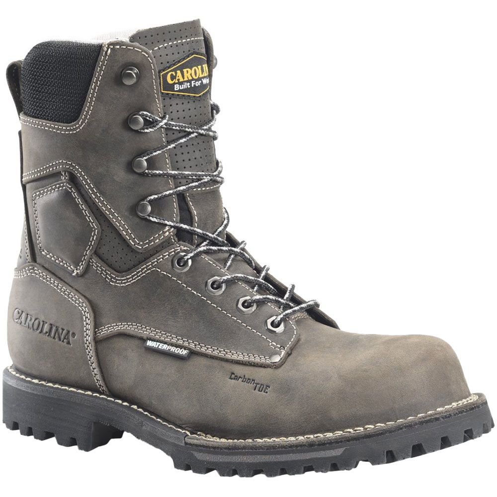 Carolina Ca8532 Composite Toe Work Boots - Mens Gray Black