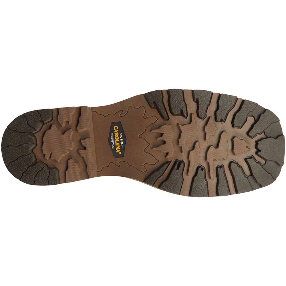 Carolina Mens 11" Wp Roper Composite Toe Work Boots - Mens Dark Brown Sole View