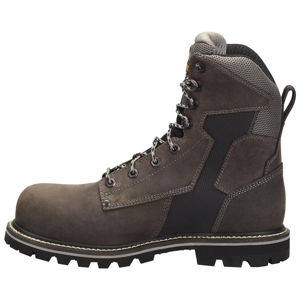Carolina CA8542 I-Beam Mens Composite Toe Work Boots Grey Back View