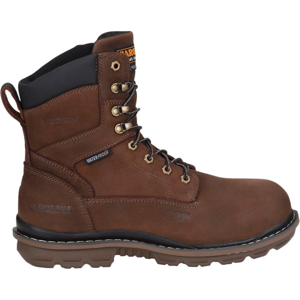 Carolina Ca8556 Composite Toe Work Boots - Mens Brown Side View