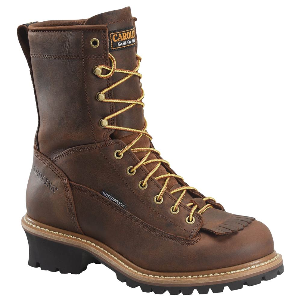 Carolina CA8824 Non-Safety Toe Work Boots - Mens Dark Brown
