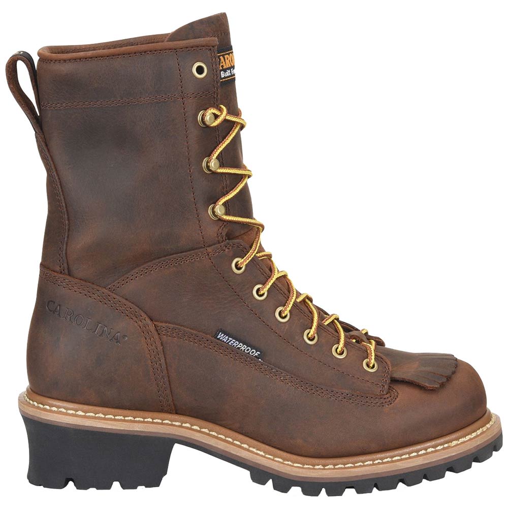 Carolina CA8824 Non-Safety Toe Work Boots - Mens Dark Brown