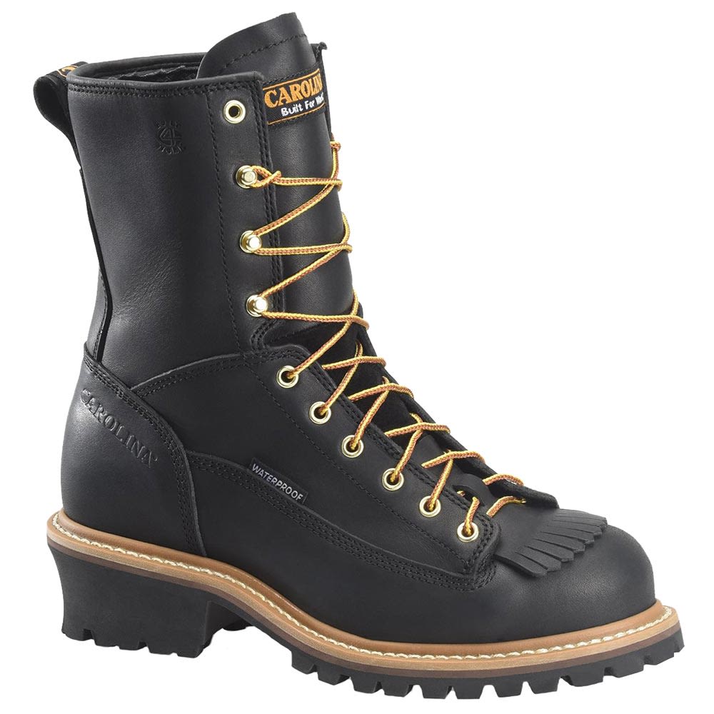 Carolina CA8825 Non-Safety Toe Work Boots - Mens Black