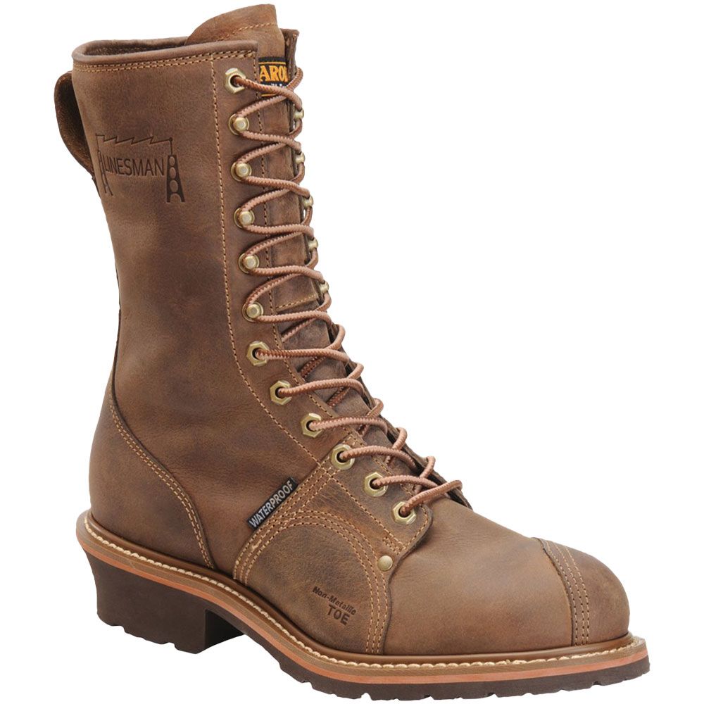 Carolina CA904 Non-Safety Toe Work Boots - Mens Dark Brown