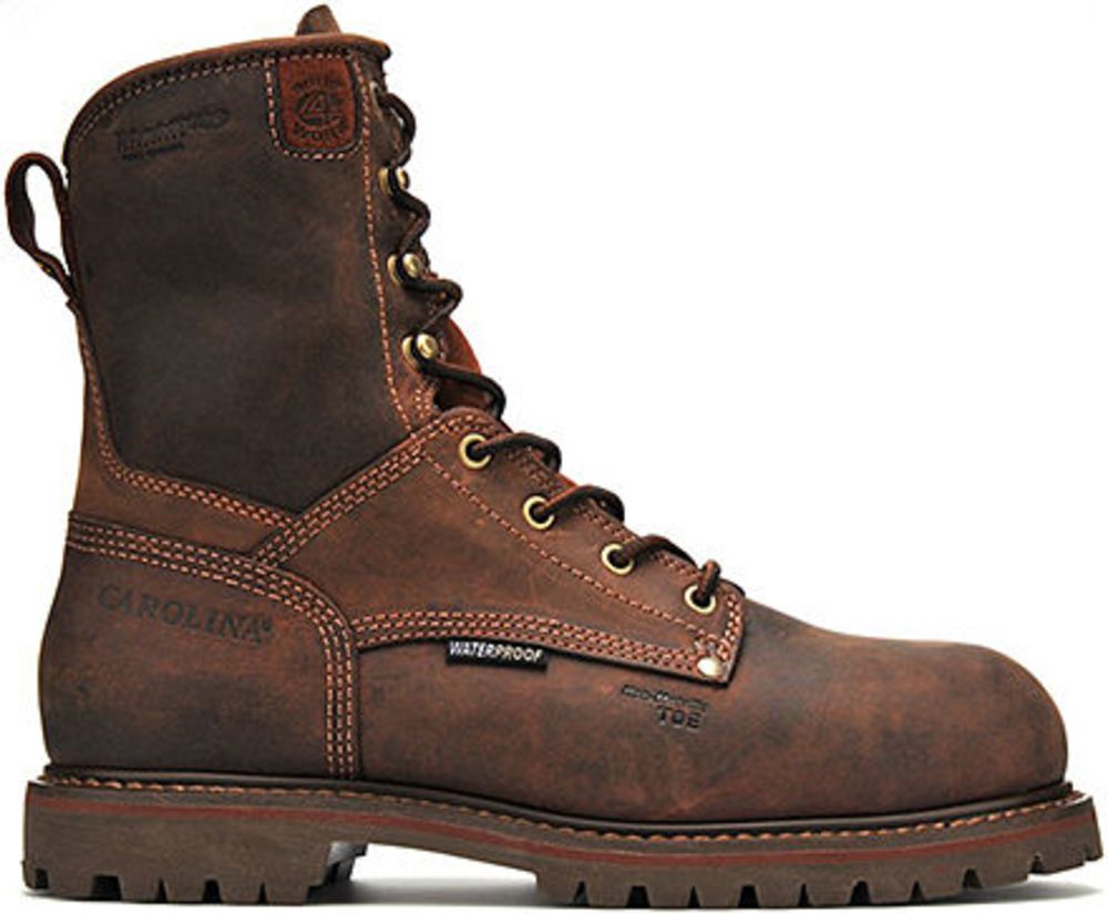 'Carolina CA9528 Composite Toe Work Boots - Mens Brown