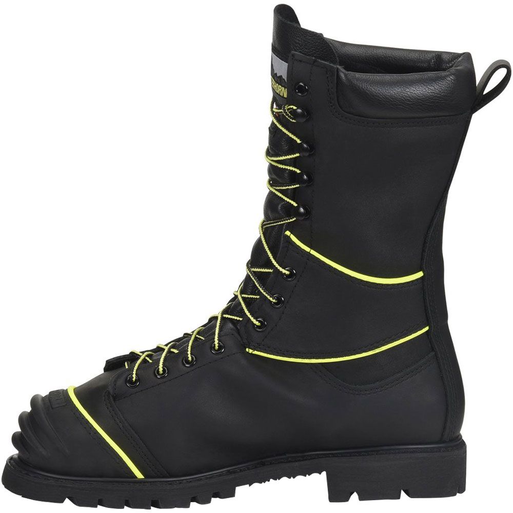 Carolina CV12000 Ins WP Int Met Safety Toe Work Boots - Mens Black Back View