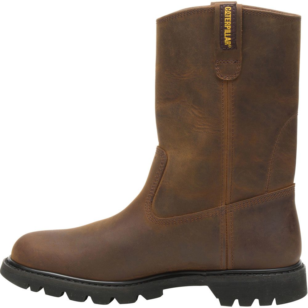 Caterpillar Footwear Revolver Non-Safety Toe Work Boots - Mens Brown Back View