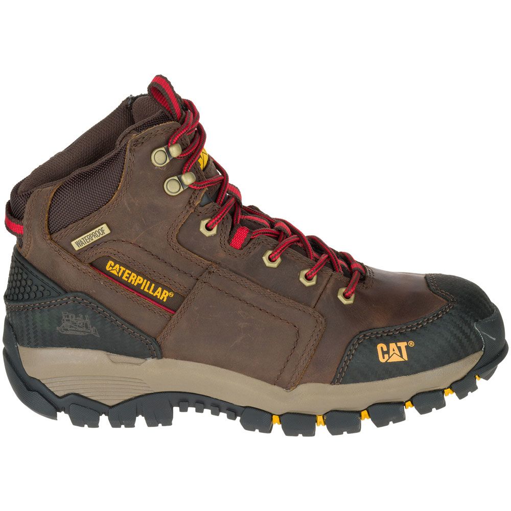 Caterpillar Footwear Navigator Soft Toe Work Boots - Mens Clay