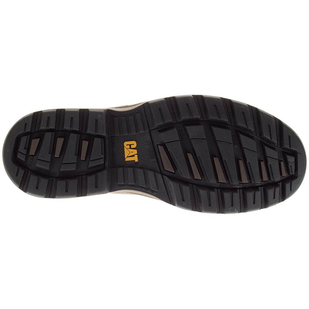 Caterpillar Footwear Parker Non-Safety Toe Work Boots - Mens Dark Beige Sole View