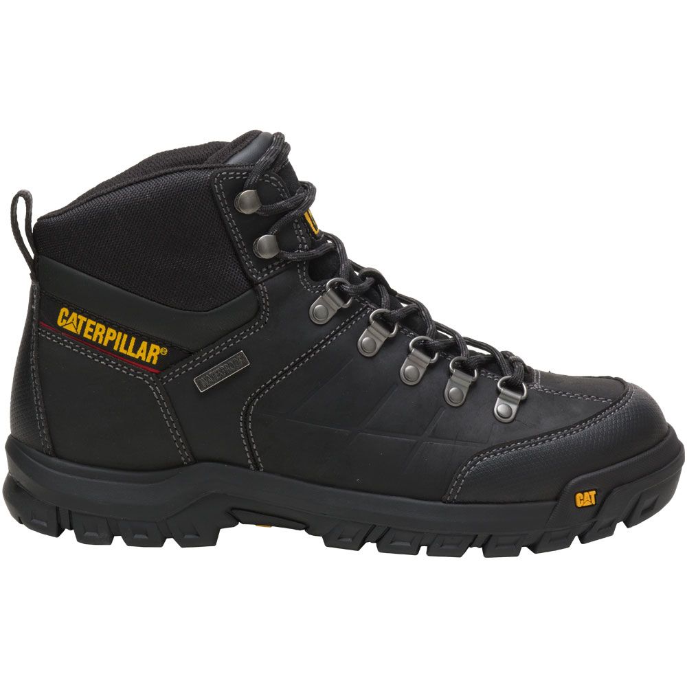 Caterpillar Footwear Threshold H2O Non-Safety Toe Work Boots - Mens Black