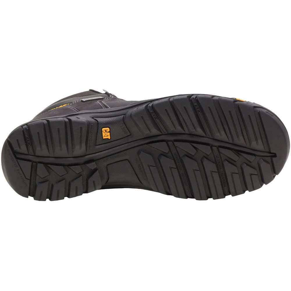 Caterpillar Footwear Threshold H2O Work Boots - Mens Black Sole View