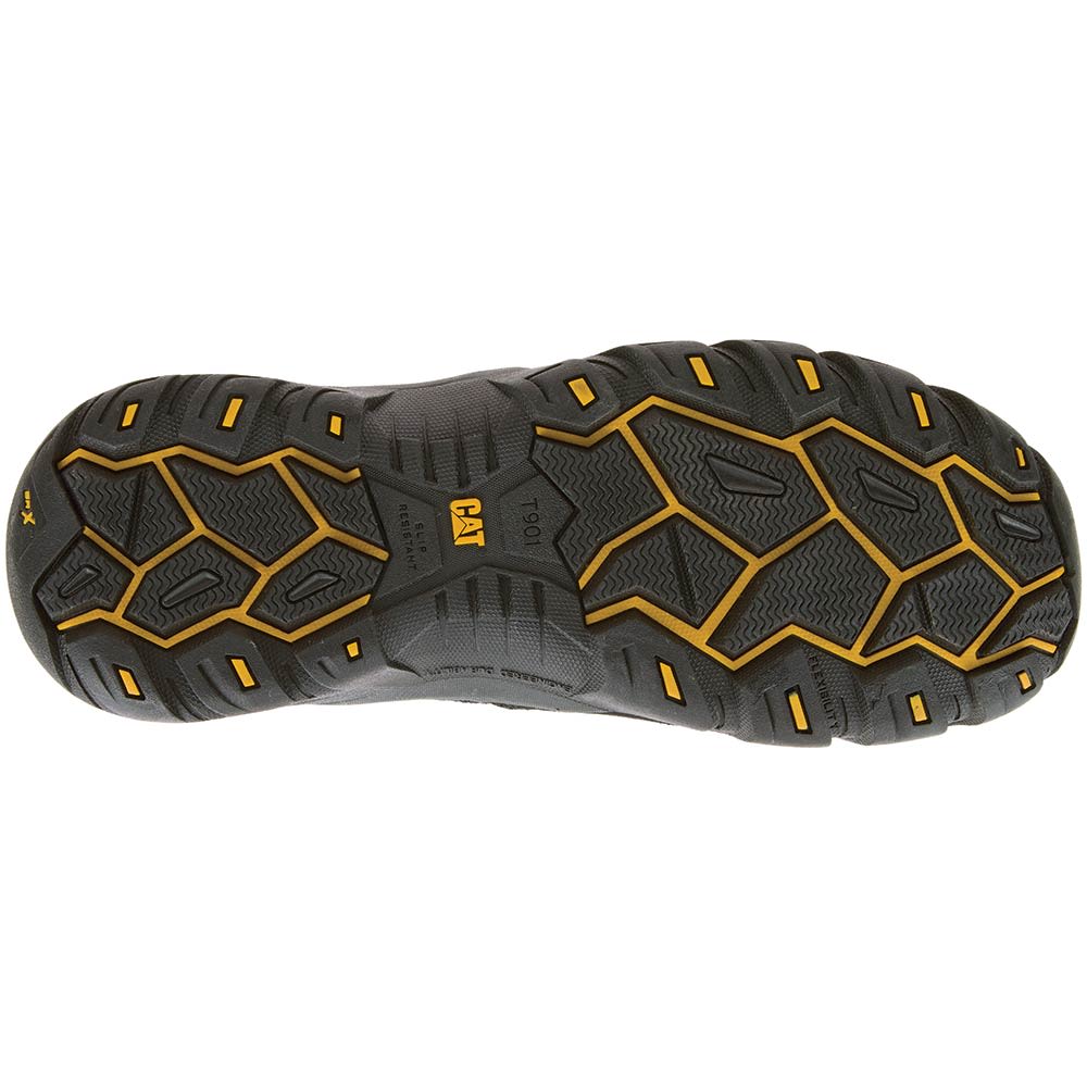 Caterpillar Footwear Argon Composite Toe Work Shoes - Mens Black Sole View