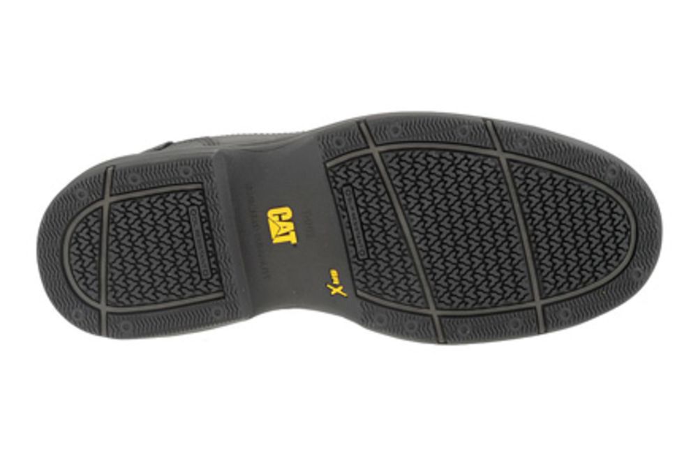 Caterpillar Footwear Conclude Steel Toe Work Shoes - Mens Black Sole View