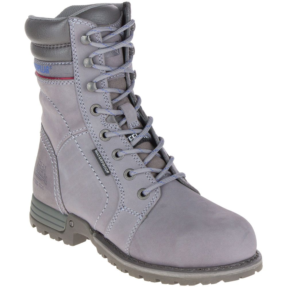 Caterpillar Footwear Echo Wp St Safety Toe Work Boots - Womens Grey