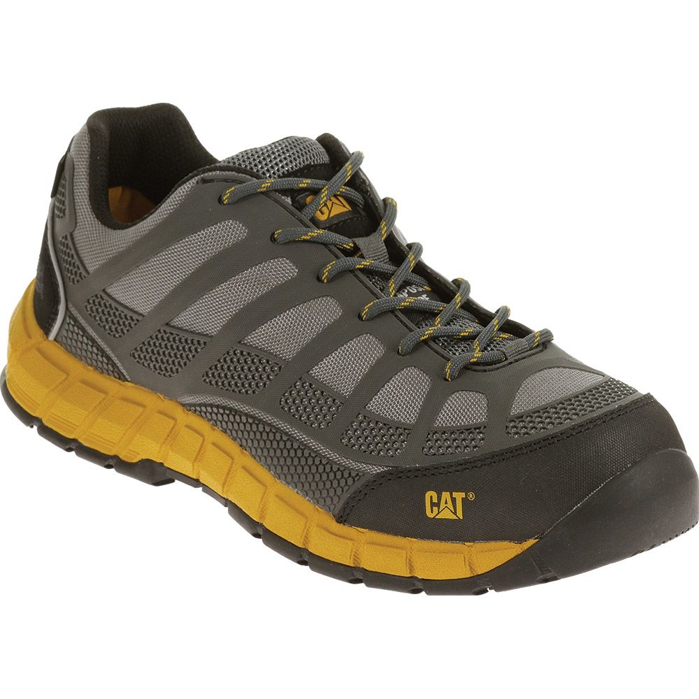 Caterpillar Footwear Streamline Esd Comp Toe Work Shoes - Mens Grey