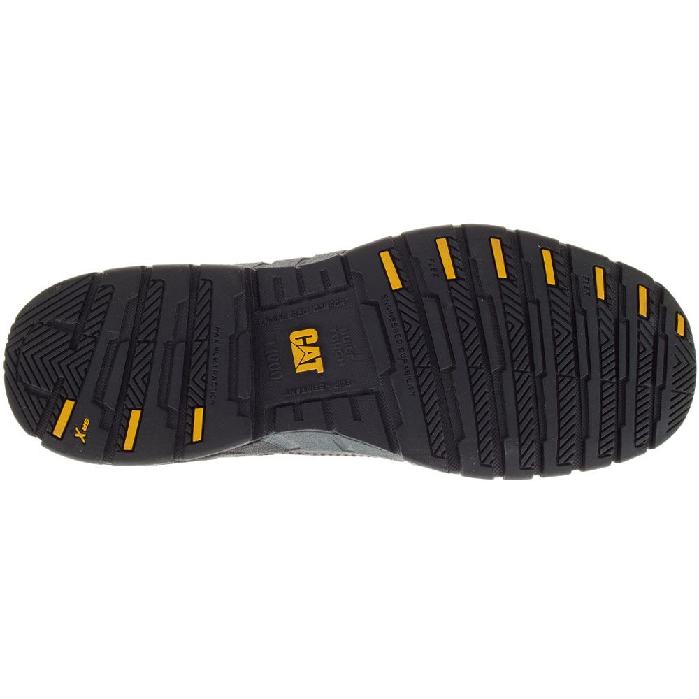 Caterpillar Footwear Streamline Lea CT Work Shoes - Mens Black Sole View
