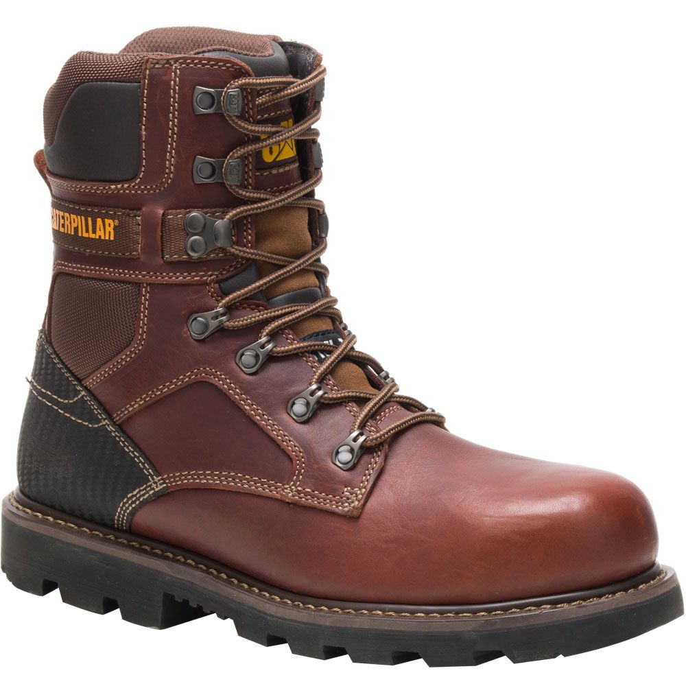 Caterpillar Footwear Indiana 2.0 St Safety Toe Work Boots - Mens Brown